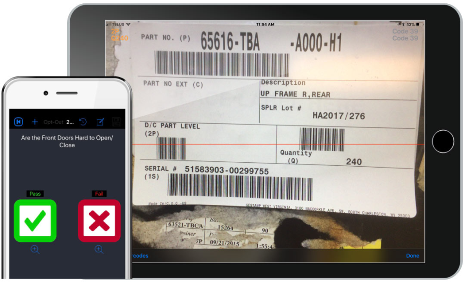 screenshot of E-Data Now Audit Software